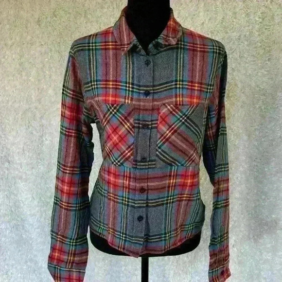 TopShop Button Down Tops Size 8 D01 - Picture 1 of 5